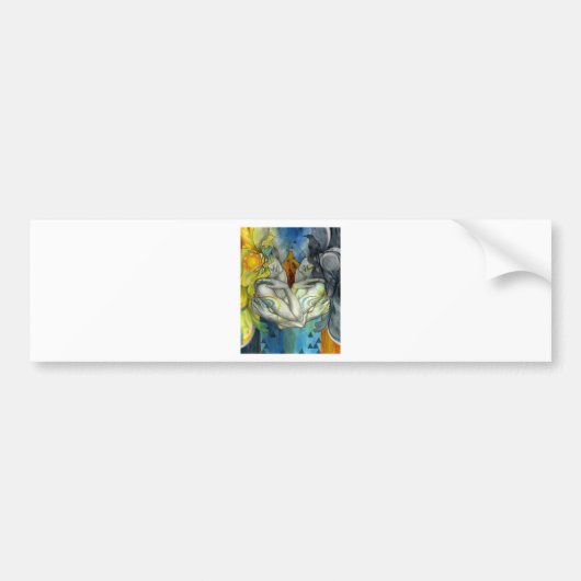 双対性 バンパーステッカー (正面)