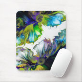 双対性 – ピーコックマウスパッド マウスパッド (マウス)