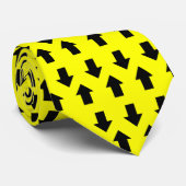 双方向矢印 – 黄色 ネクタイ (ロール)