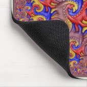 双曲線恐竜の平面充填 マウスパッド (コーナー)