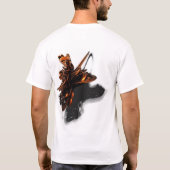 双曲線 Tシャツ (裏面)