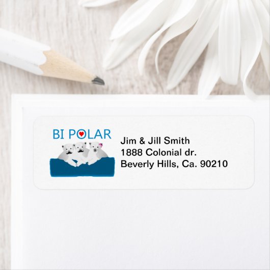 双極性熊 ラベル (インサイチュ)