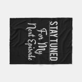 双極性発不安障害精神健康Gif フリースブランケット (正面(横))