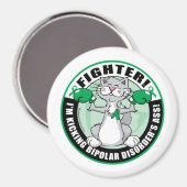 双極性障害キャットファイター マグネット (正面/裏面)