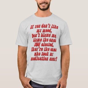 双極性障害シンドローム躁病マニアのTシャツ Tシャツ