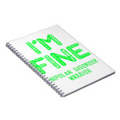 双極性障害士 – I AM 素晴らし ノートブック (右側)