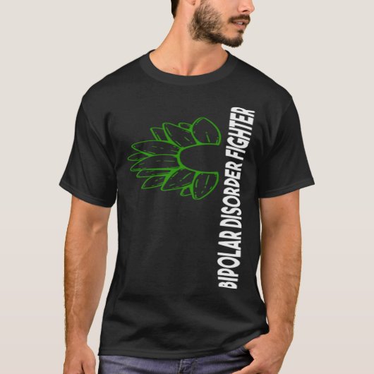 双極性障害戦闘機 Tシャツ (正面)