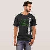 双極性障害戦闘機 Tシャツ (正面フル)
