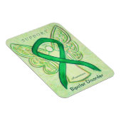 双極性障害認識度リボンエンジェル磁石 マグネット (右側)