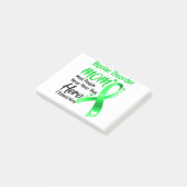 双極性障害認識度月型リボンギフト ポストイット (アングル)