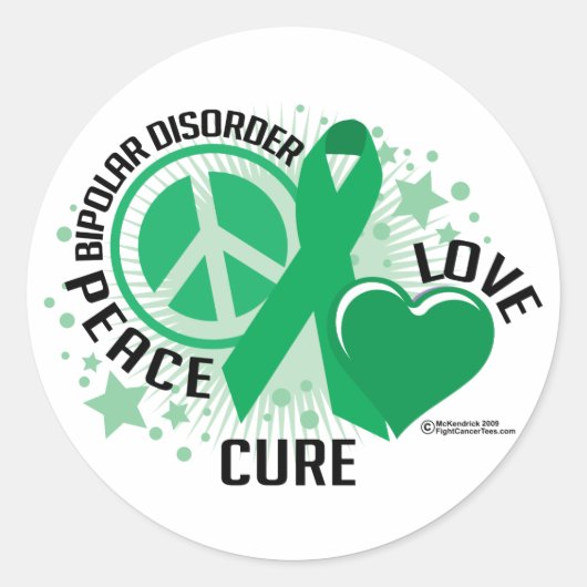 双極性障害PLC ラウンドシール (正面)