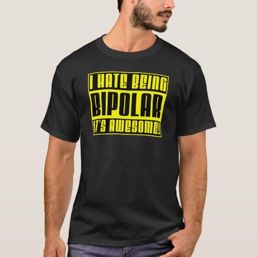 双極性障害Tシャツ Tシャツ (正面)