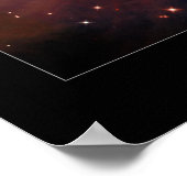 双極星形成領域シャープレス2-106星雲 ポスター (角)