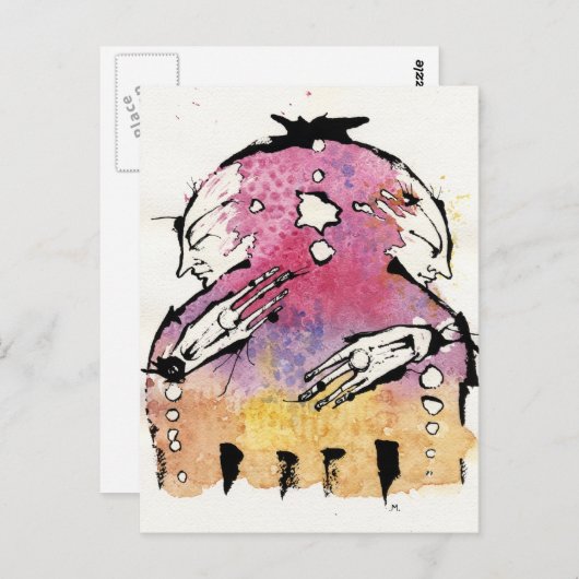 双極 ポストカード (正面/裏面)