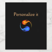 双火炎 ワインラベル (シングルラベル)