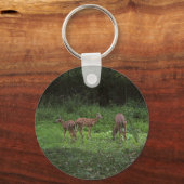 双生児および彼らのママ キーホルダー (正面)