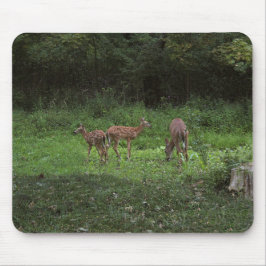 双生児および彼らのママ マウスパッド