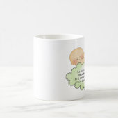 双生児のくすくす笑い コーヒーマグカップ (中央)