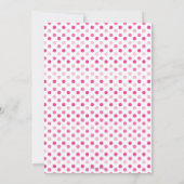 双生児のためのポッドのベビーシャワーの招待状の2個のエンドウ豆 招待状 (裏面)