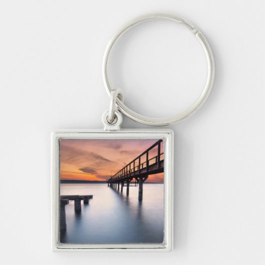 双生児のつば キーホルダー (正面)