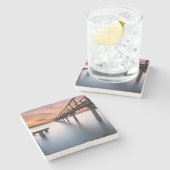 双生児のつば ストーンコースター (横)