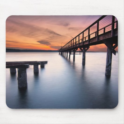 双生児のつば マウスパッド (正面)