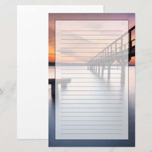 双生児のつば 便箋 (正面/裏面)