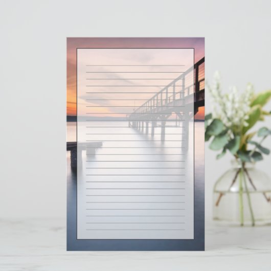 双生児のつば 便箋 (スタンド正面)