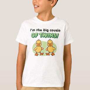 双生児のアヒルの大きいいとこ Tシャツ