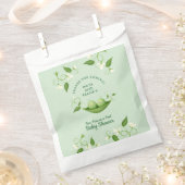 双生児のエンドウ男女兼用ェン フェイバーバッグ (クリップ留めされた状態)