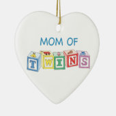 双生児のオーナメントのお母さん セラミックオーナメント (右)