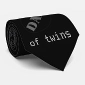 双生児のパパ ネクタイ (ロール)