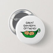 双生児のポッドの曾祖父 缶バッジ (正面&裏面)