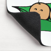 双生児のポッドの祖母 マウスパッド (コーナー)