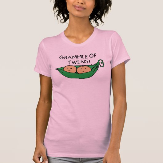 双生児のポッドのGrammie Tシャツ (正面)