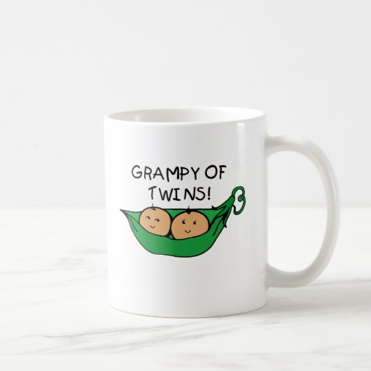 双生児のポッドのGrampy コーヒーマグカップ (右)