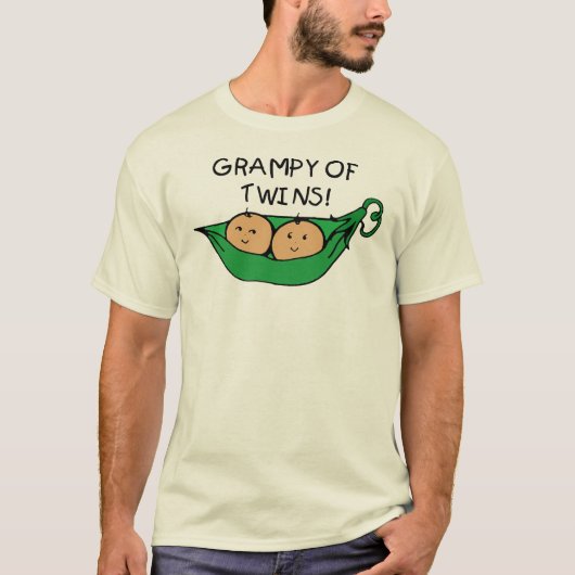 双生児のポッドのGrampy Tシャツ (正面)
