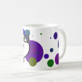 双生児のマグの排出された母 コーヒーマグカップ (正面右)