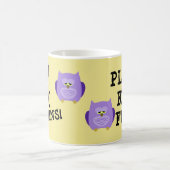 双生児のマグへの黄色く新しいミイラ コーヒーマグカップ (中央)