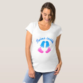 双生児の中の男の子 Tシャツ (正面フル)