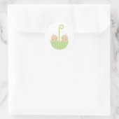 双生児の傘 ラウンドシール (バッグ)