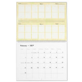 双生児の妊娠のカレンダー カレンダー (2月 2027)