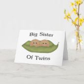 双生児の姉 カード (黄色い花)