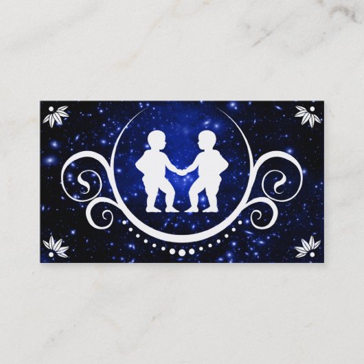 双生児の教養 名刺 (正面)