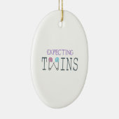 双生児の期待 セラミックオーナメント (右)