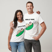 双生児の母がTシャツとギフトを着た Tシャツ (ユニセックス)
