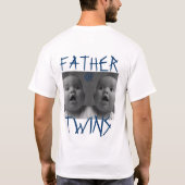 双生児のFEAR-FATHER無し Tシャツ (裏面)