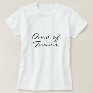 双生児のOma Tシャツ