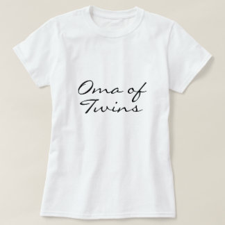双生児のOma Tシャツ