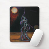 双生児はマウスパッドを炎にあてます マウスパッド (マウス)